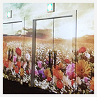 プロジェクションマッピング背部